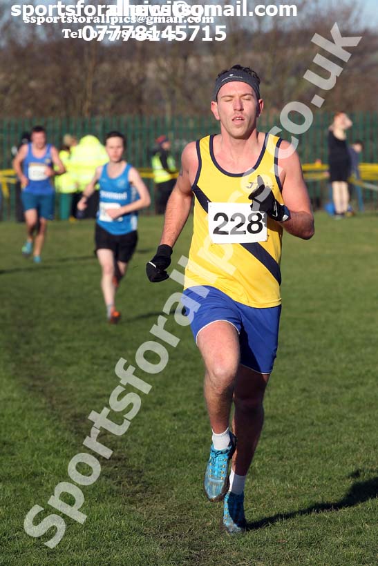 Senior mens 2020 Birtley Cross Country Relay, County Durham.  Photo: David T. Hewitson/Sports for All Pics